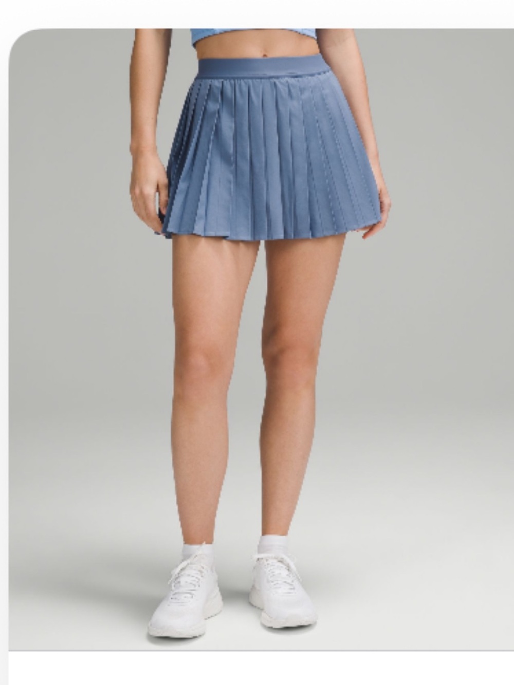 Lululemon- High-Rise Pleated Tennis Skirt - Oasis Blue